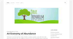 Desktop Screenshot of davetrenholm.com
